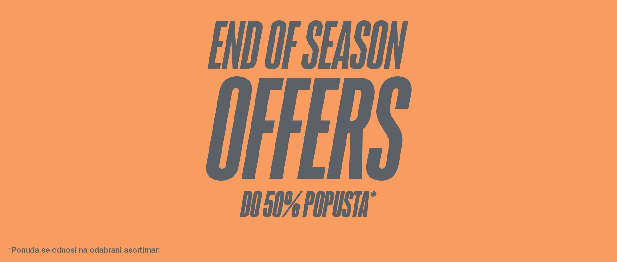 End of season offer