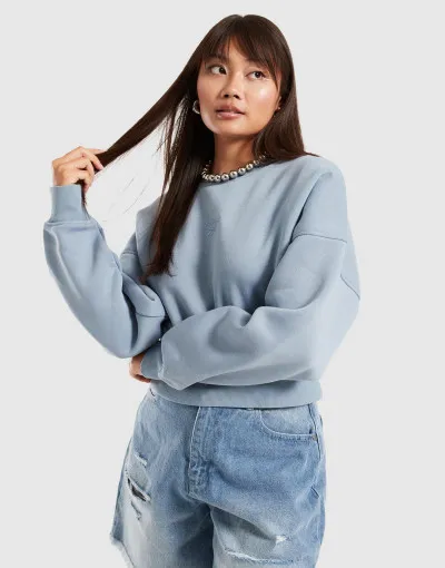 Reebok  Majica s kapuljačom VESTA RICHARD CROPPED CREWNECK SWEATSHIR 