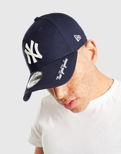 New Era  Šilterica Visor Script 9FORTY New York Yankees 