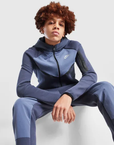Nike Majica s kapuljačom B NSW TCH FLC MIX FZ za juniore