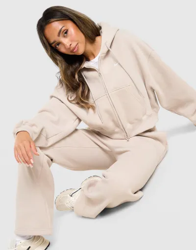 Nike  Majica s kapuljačom W NK STDO FLC MW OS CRP FZ HDY 