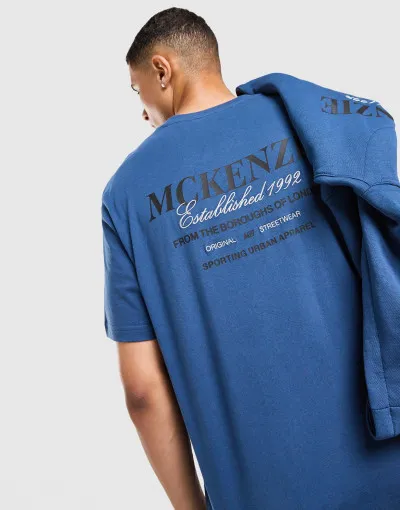 McKenzie Majica kratkih rukava MCKENZIE-T-SHIRT TYPE TEE BLU-EBL