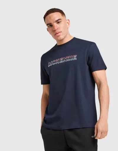 McKenzie Majica kratkih rukava MCKENZIE-T-SHIRT DUAL TEE NVY-SKC