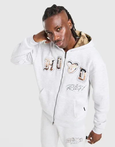 Hoodrich  Majica dugih rukava HOODRICH-BLUZA ROZPINANA IRON CAMO 